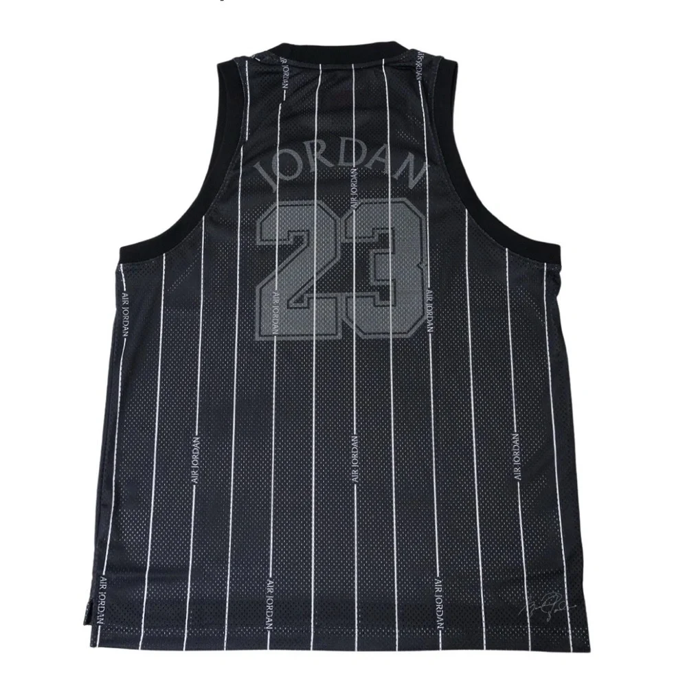 JORDAN MEN ESSENTIALS TANK TOP (BLACK / WHITE / WHITE XXL - Picture 4 of 6